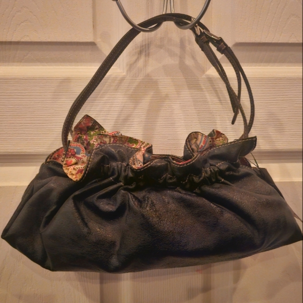 Nine West Black Shoulder Handbag Purse